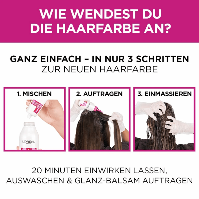 L'Oréal Paris Casting Crème Gloss Haarverf 300 Donkerbruin 1 St