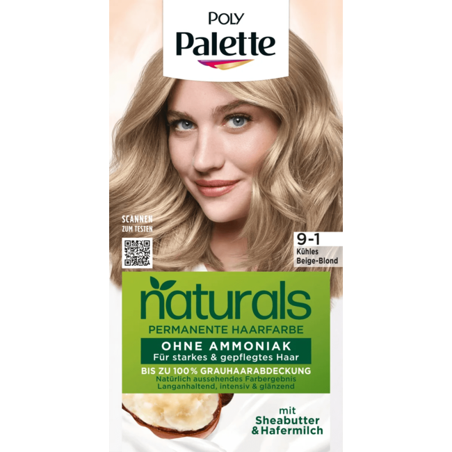 Poly Palette Haarverf Naturals 9-1 Koel Beige Blond 1 St