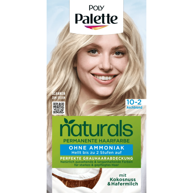 Poly Palette Haarverf Naturals 10-2 Asblond 1 St