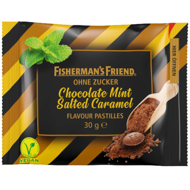 Fisherman's Friend Chocolate Mint Salted Caramel 30g