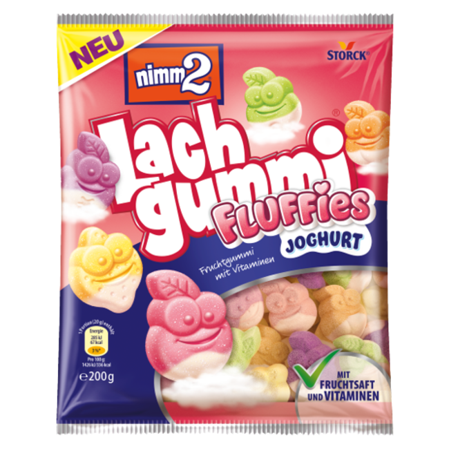 Nimm2 Lachgummi Fluffies Yoghurt 200g