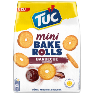 TUC TUC Mini Bake Rolls Barbecue