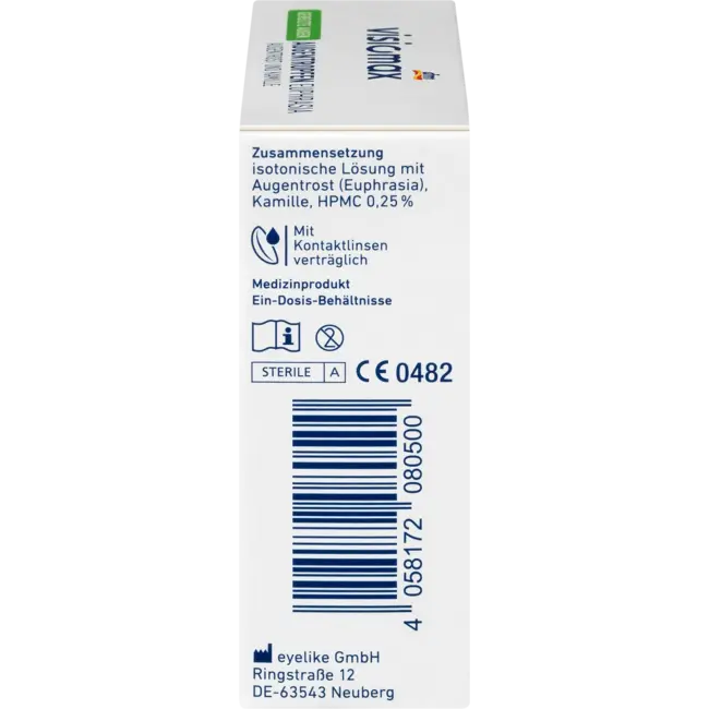 Visiomax Euphrasia Oogdruppels 6 ml