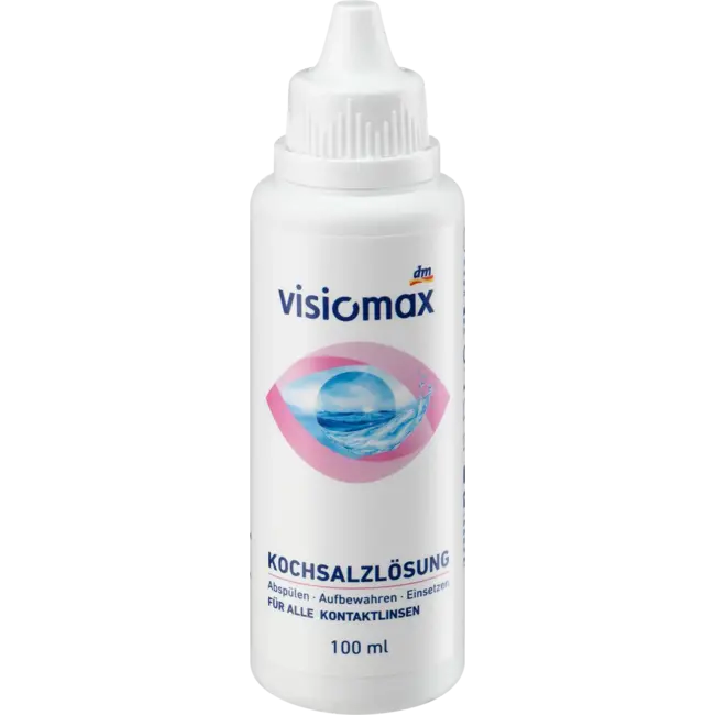 Visiomax Lenzenvloeistof Zoutoplossing 100 ml