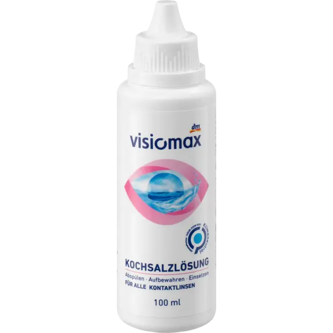 Visiomax Lenzenvloeistof Zoutoplossing 100 ml