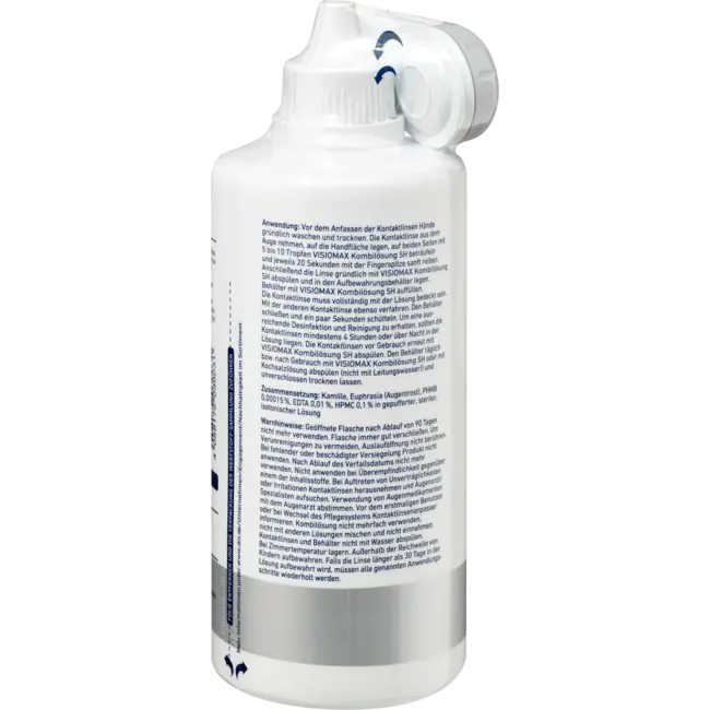 Visiomax Lenzenvloeistof Combinatieoplossing Ogentroost En Kamille 360 ml