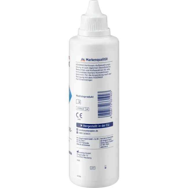 Visiomax Lenzenvloeistof Harde Lenzen 240 ml