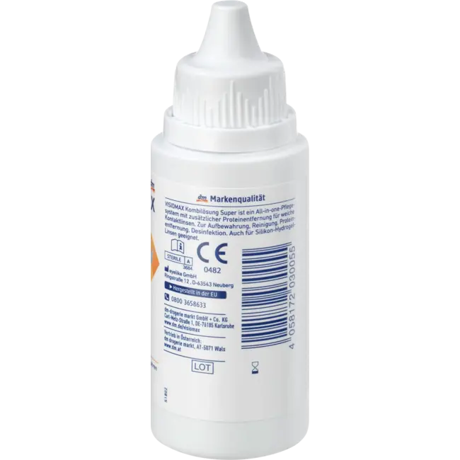 Visiomax Lenzenvloeistof Combi-Oplossing Super 60 ml