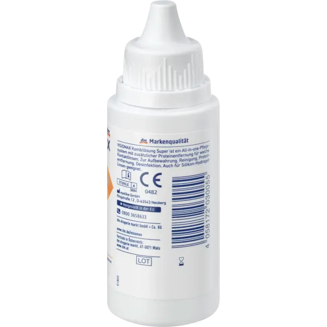 Visiomax Lenzenvloeistof Combi-Oplossing Super 60 ml