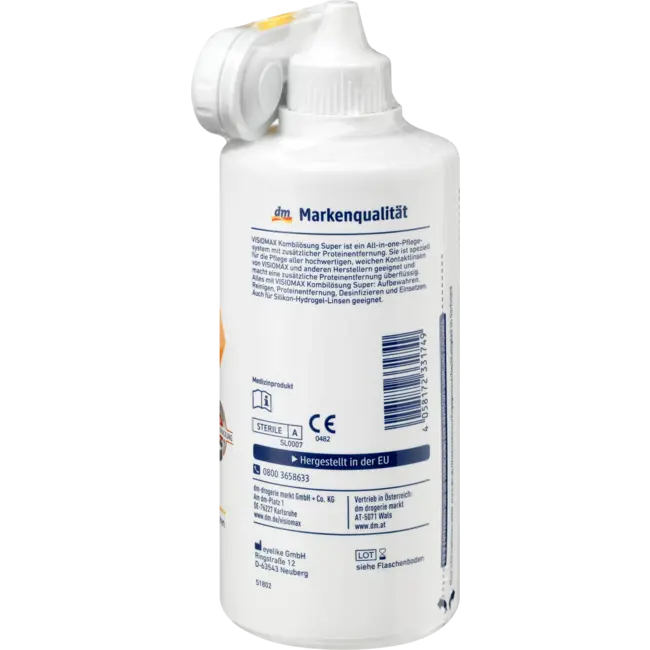 Visiomax Lenzenvloeistof Combi-Oplossing Super 360 ml