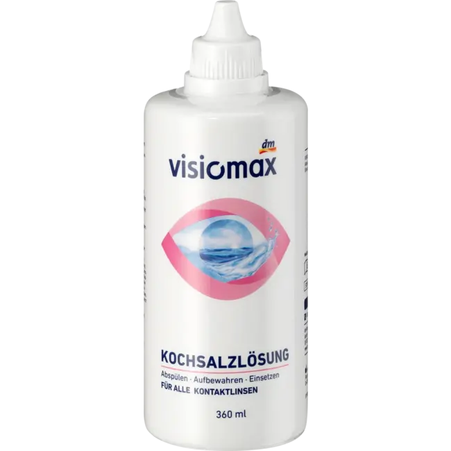 Visiomax Lenzenvloeistof Zoutoplossing 360ml