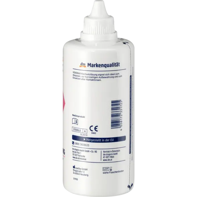 Visiomax Lenzenvloeistof Zoutoplossing 360ml