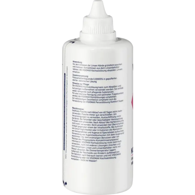 Visiomax Lenzenvloeistof Zoutoplossing 360ml