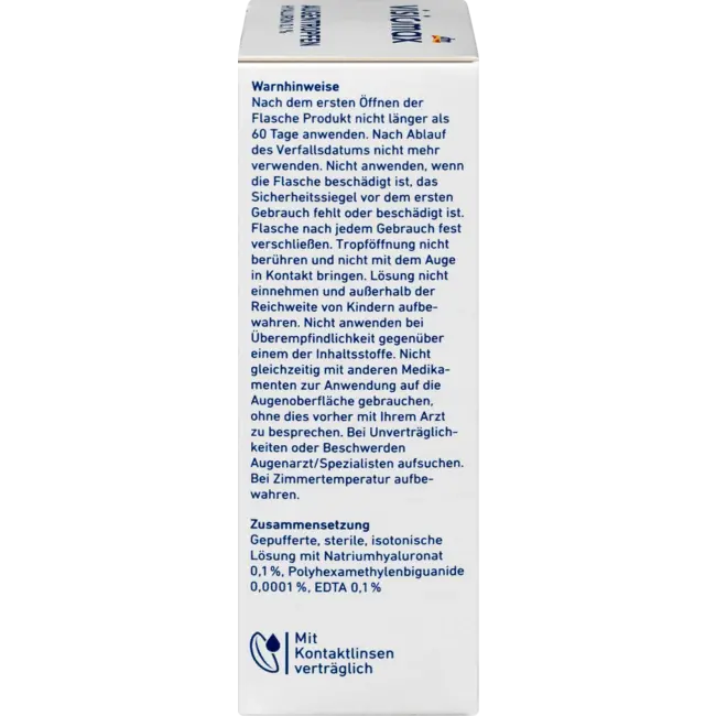 Visiomax Oogdruppels Met 0,1% Hyaluronzuur 15 ml