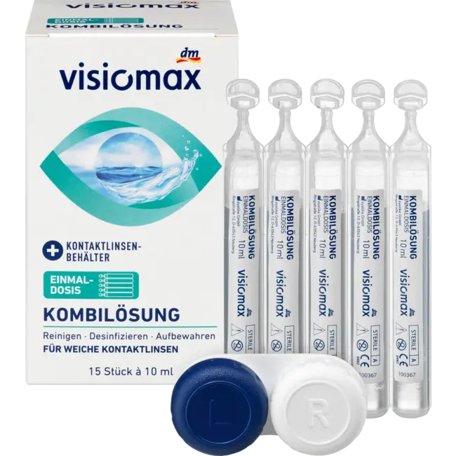 Visiomax Lenzenvloeistof Combi-Oplossing 15x10 mL