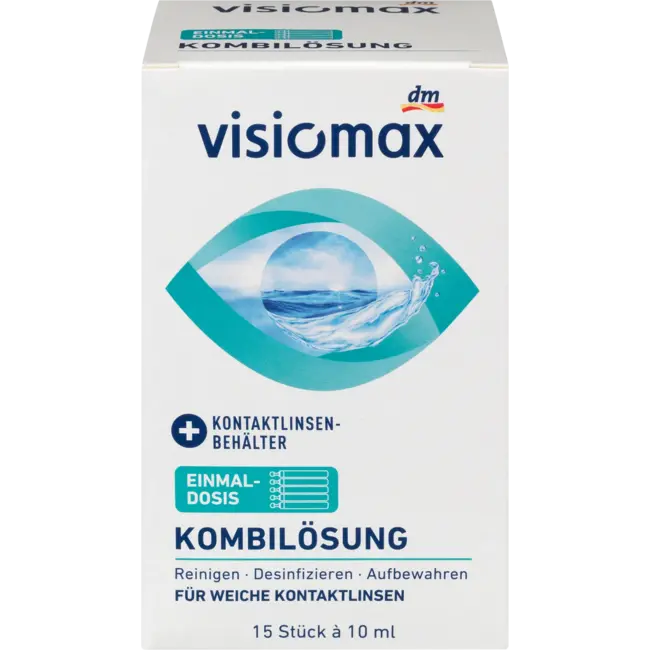 Visiomax Lenzenvloeistof Combi-Oplossing 15x10 mL