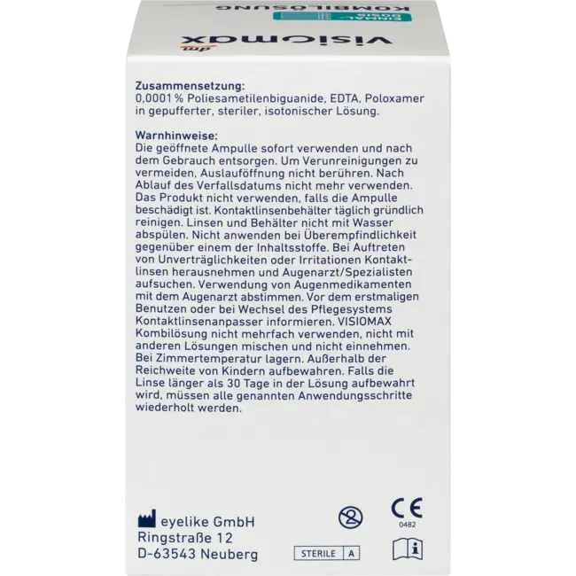 Visiomax Lenzenvloeistof Combi-Oplossing 15x10 mL