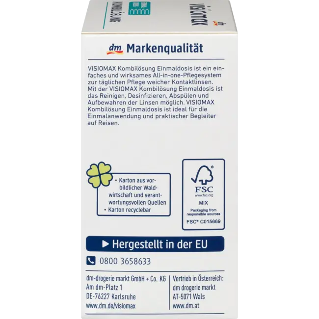 Visiomax Lenzenvloeistof Combi-Oplossing 15x10 mL