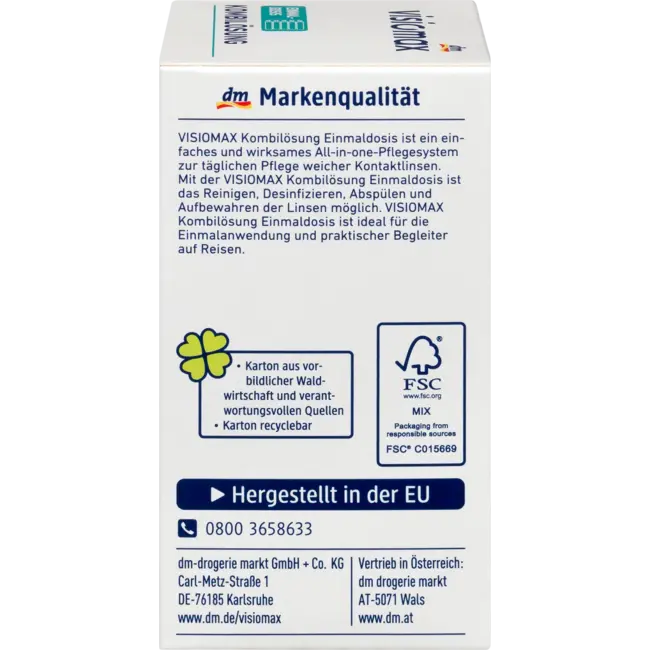 Visiomax Lenzenvloeistof Combi-Oplossing 15x10 mL