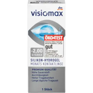 VISIOMAX Visiomax Silicone Hydrogel Maandlens - 2,00