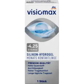 VISIOMAX Visiomax Silicone Hydrogel Maandlens - 4,25