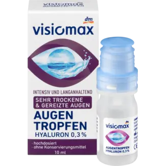 VISIOMAX Visiomax Oogdruppels Met 0,3% Hyaluronzuur 10mL