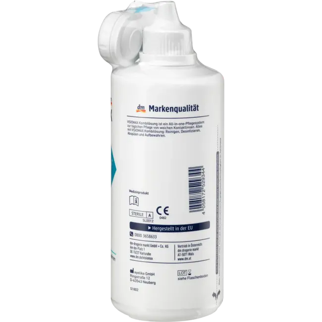 Visiomax Lenzenvloeistof Combi-Oplossing 360ml