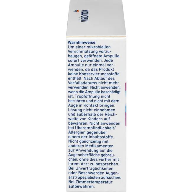 Visiomax Oogdruppels Met 0,2% Hyaluronzuur 15 St