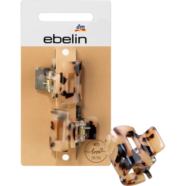 Ebelin Haarspeldjes T-shell Look / Cut Out 2 St