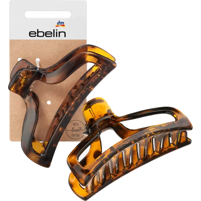 Ebelin Haarclip T-shell-look Met Cut-out 1 St