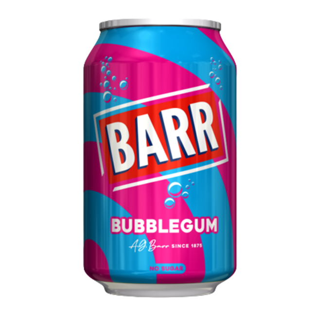 BARR Bubblegum No Sugar 330ml