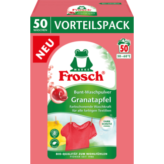 FROSCH Frosch Kleur Waspoeder Granaatappel Voordeelverpakking