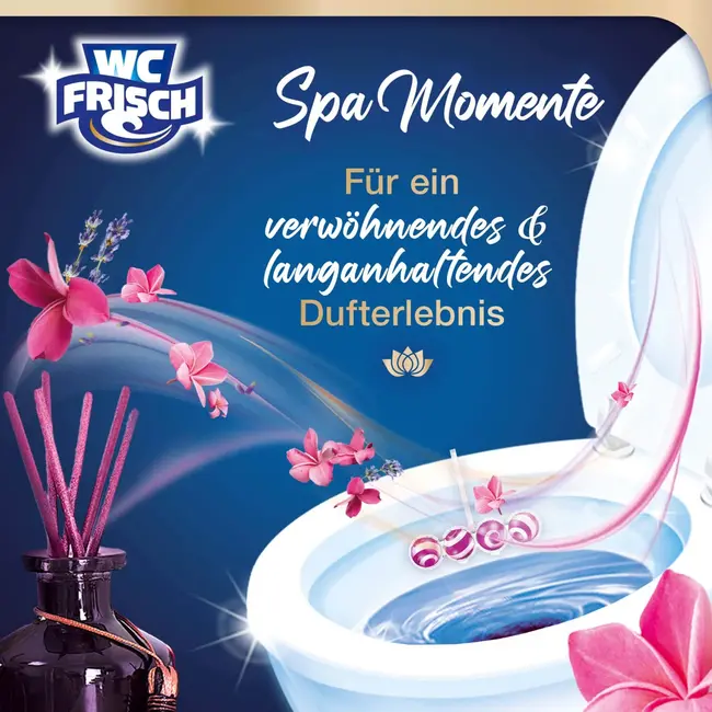 Wc-Frisch Toiletblokken Spa Momenten Harmonie 2 St