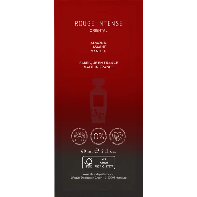 Caline Rouge Intense Eau De Parfum 60 ml