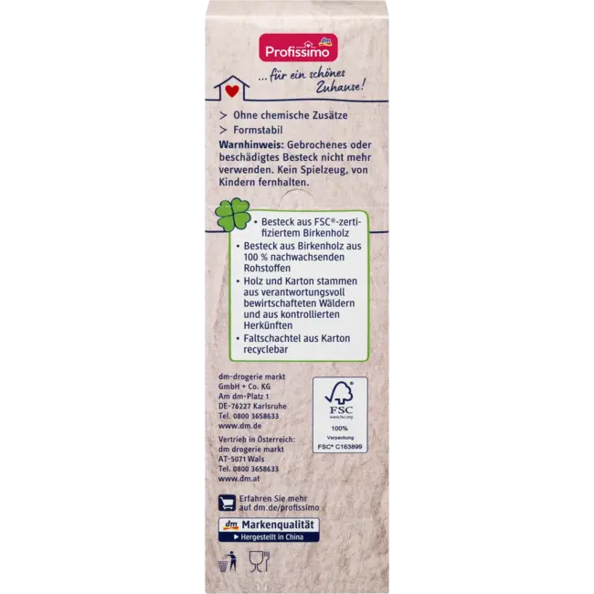 Profissimo Houten Bestek 20 St