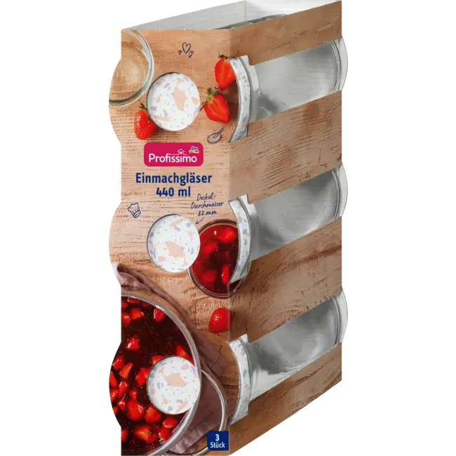 Profissimo Inmaakpotten 440ml 3 St