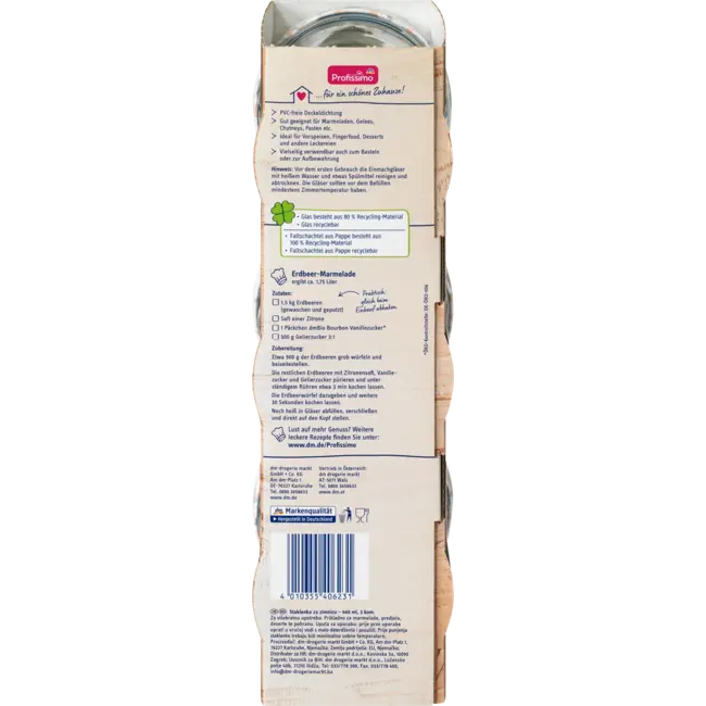 Profissimo Inmaakpotten 440ml 3 St