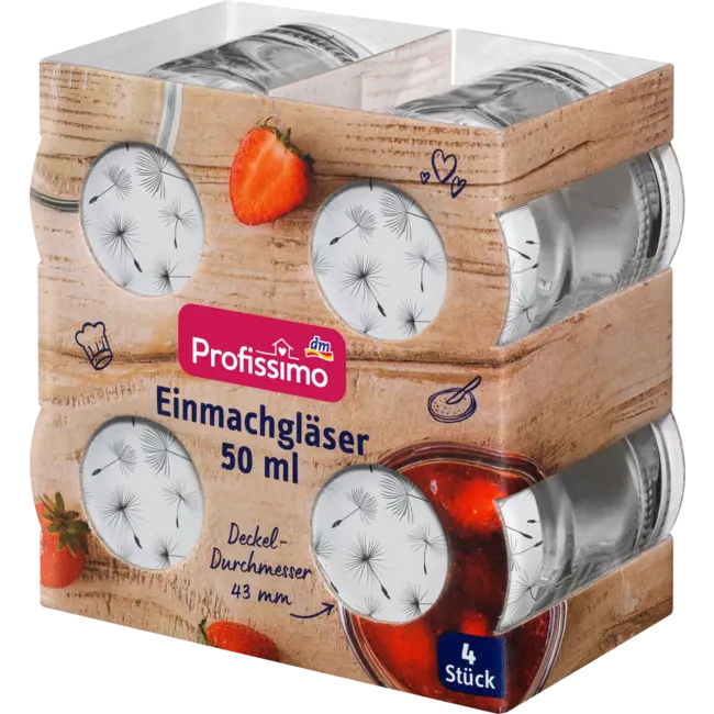 Profissimo Inmaakpotten 50ml 4 St