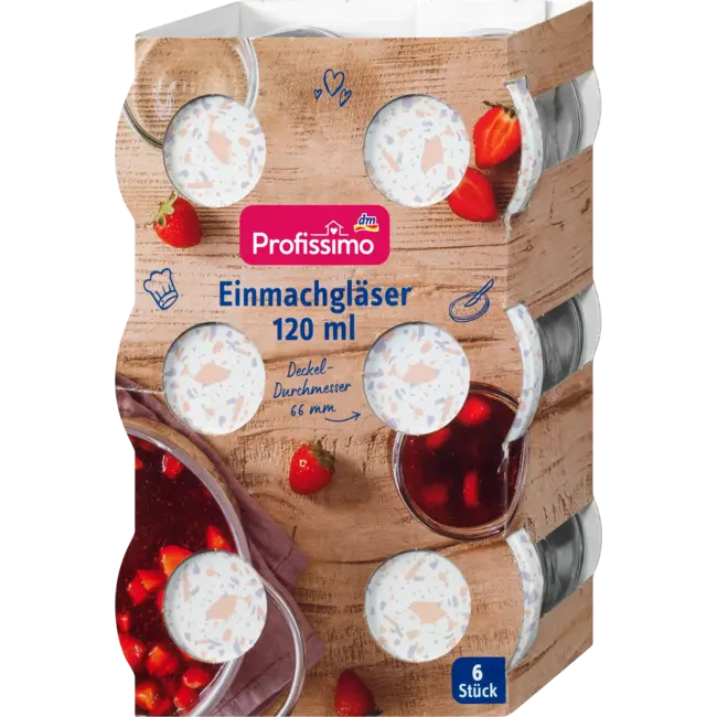 Profissimo Inmaakpotten 120ml 6 St