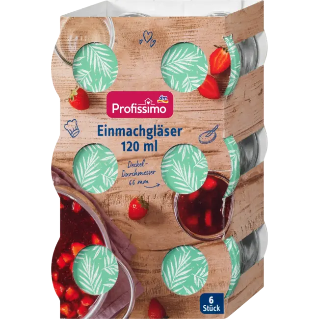 Profissimo Inmaakpotten 120ml 6 St