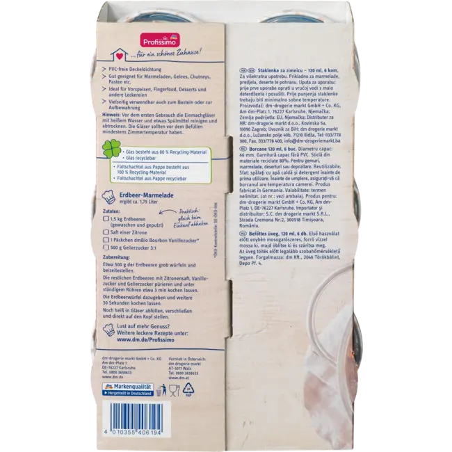 Profissimo Inmaakpotten 120ml 6 St