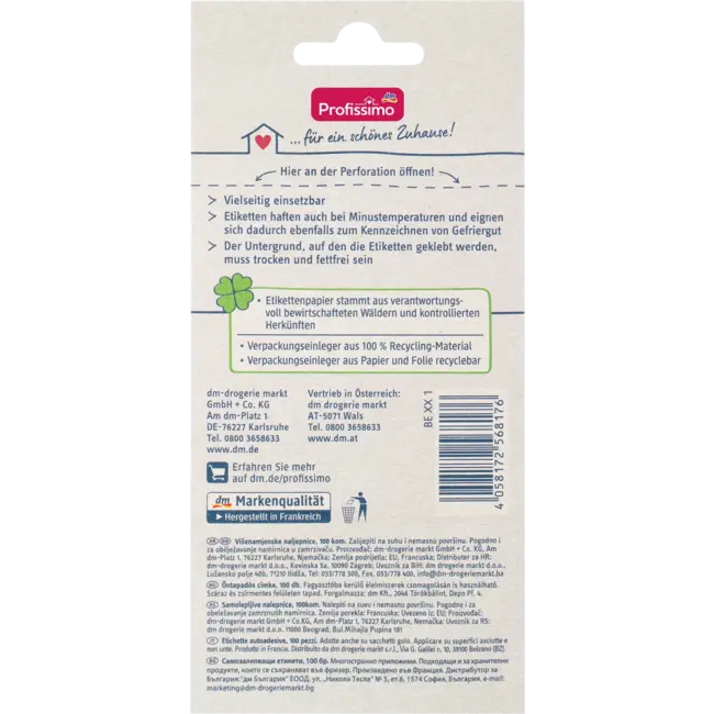 Profissimo Zelfklevende Etiketten 1 St