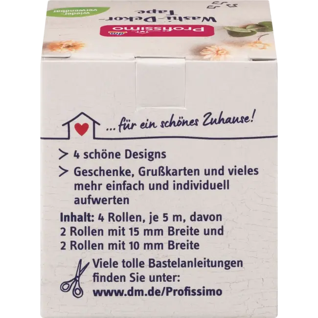 Profissimo Washi Decor Tape 3 St