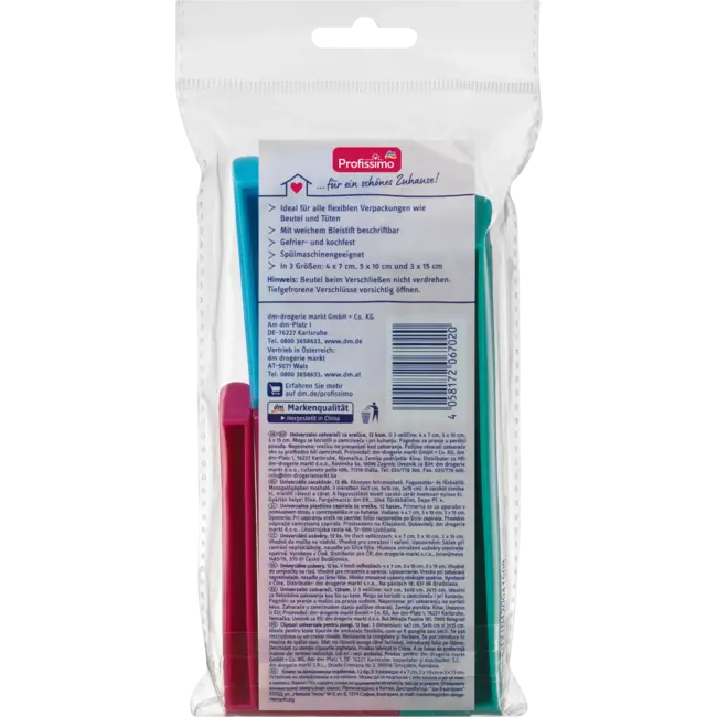 Profissimo Universele Sluitingen In 3 Maten 12 St