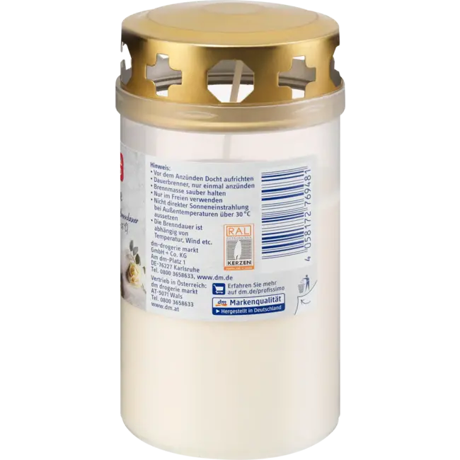 Profissimo Grafkaars Met Deksel Wit 1 St