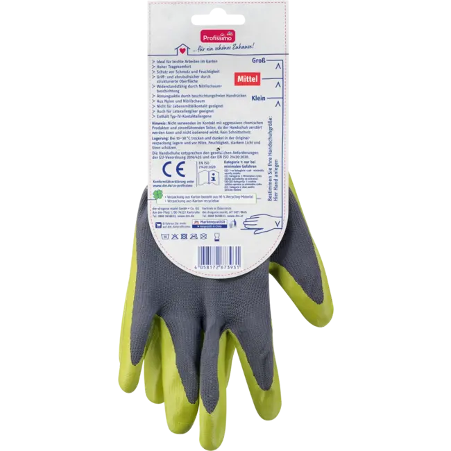 Profissimo Tuinhandschoenen (1 Paar) 1 St