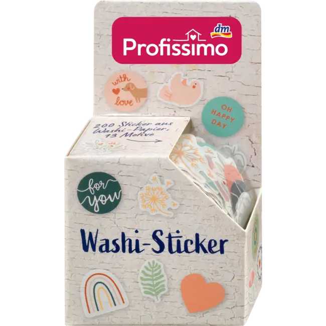 Profissimo Washi stickers 13 Motief 1 St