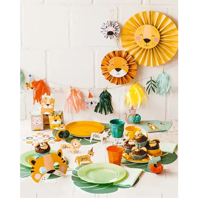 Profissimo Feestdecoratieset Jungle 1 St