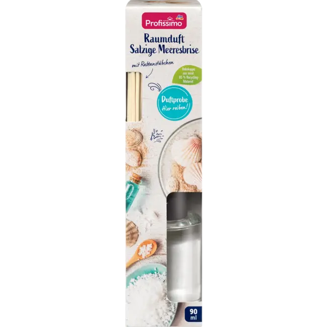 Profissimo Geurstokjes Kamergeur Zoute Zeebries 90ml