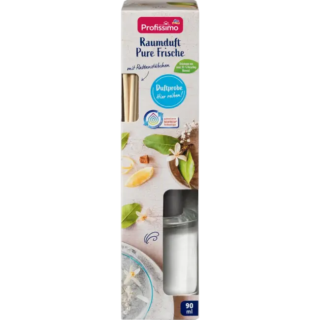 Profissimo Geurstokjes Kamergeur Pure Frisheid 90 ml